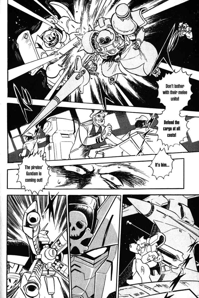 Mobile Suit Crossbone Gundam Chapter 1 page 6 - Chapter 1: Space Pirates
