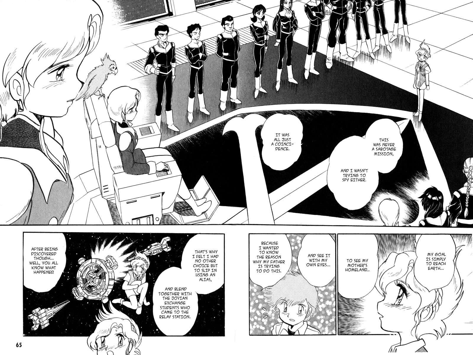 Mobile Suit Crossbone Gundam Chapter 10 page 13 - Chapter 10: Mutiny
