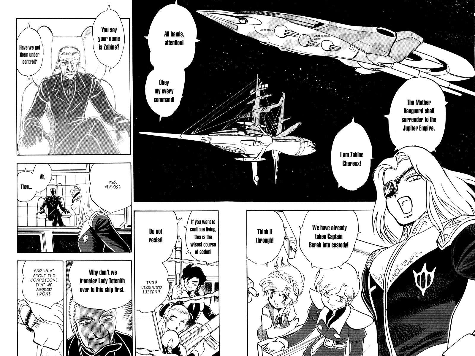 Mobile Suit Crossbone Gundam Chapter 11 page 2 - Chapter 11: Death Gale