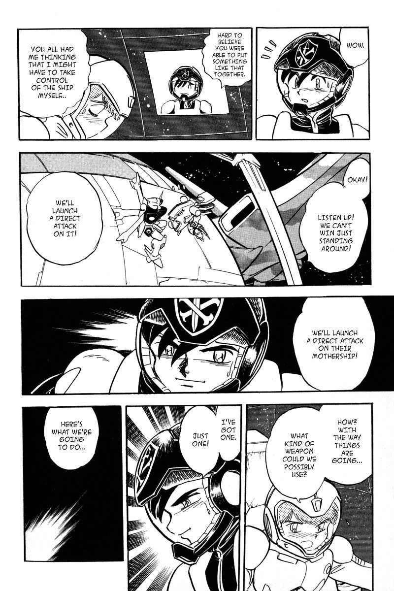 Mobile Suit Crossbone Gundam Chapter 12 page 13 - Chapter 12: Three on One