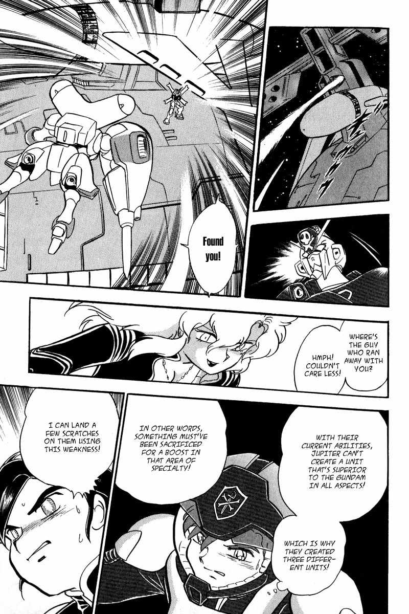 Mobile Suit Crossbone Gundam Chapter 12 page 14 - Chapter 12: Three on One