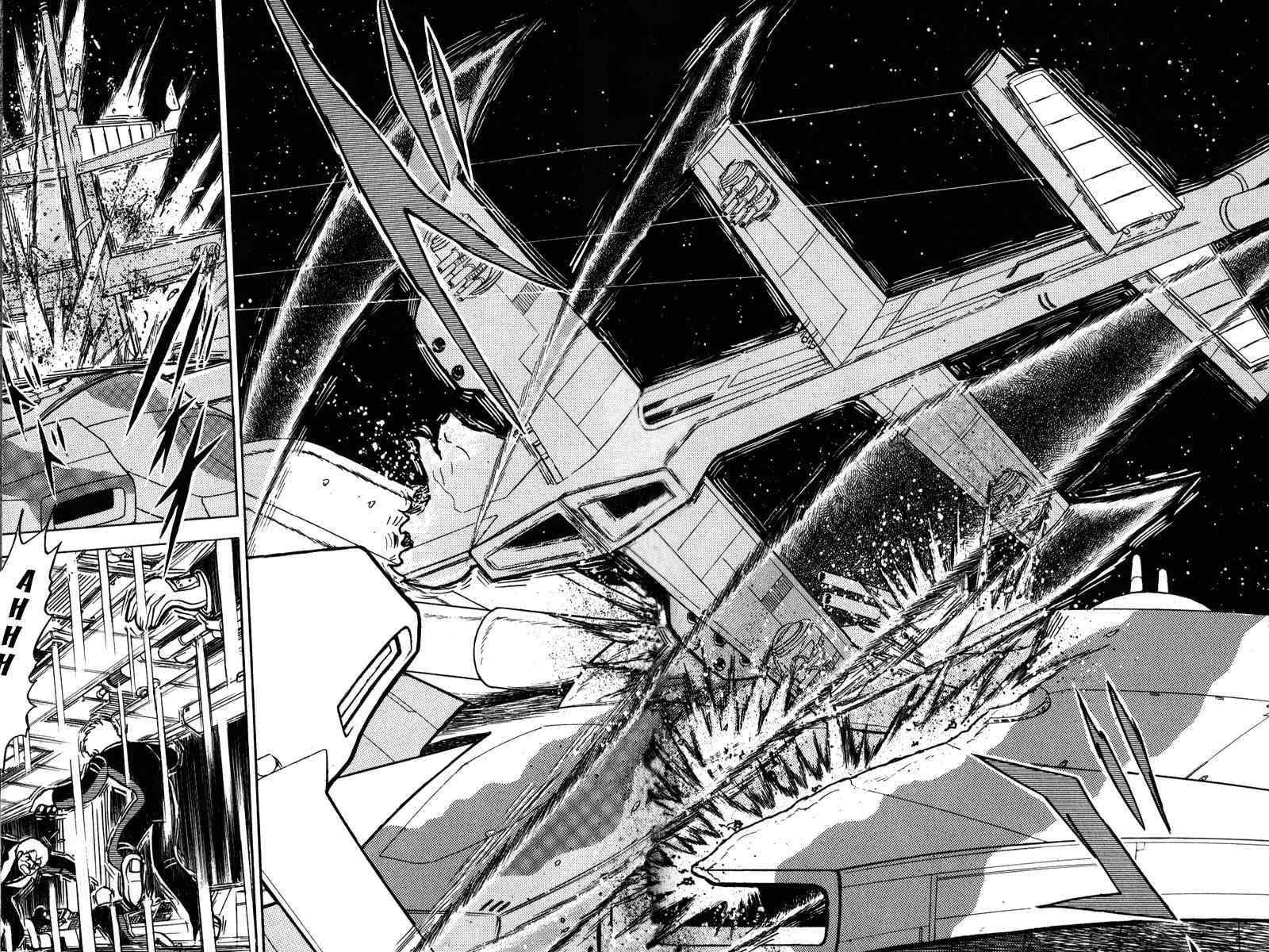 Mobile Suit Crossbone Gundam Chapter 12 page 28 - Chapter 12: Three on One