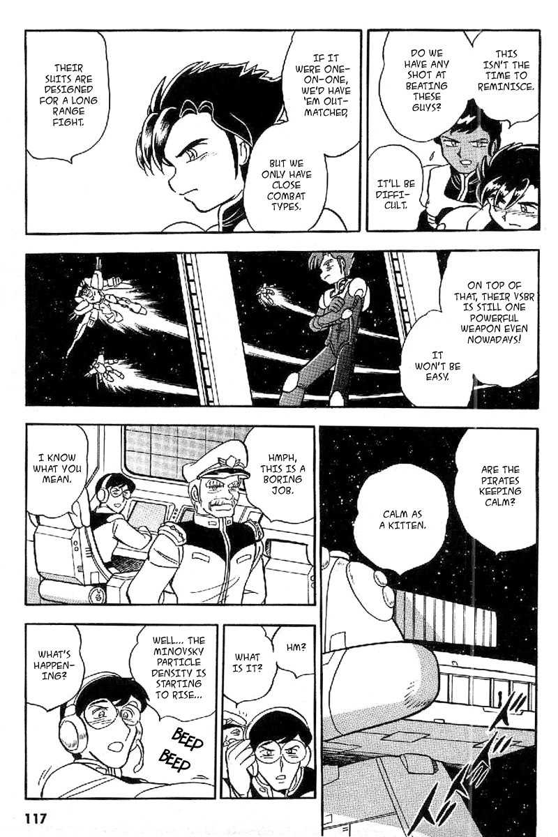 Mobile Suit Crossbone Gundam Chapter 16 page 10 - Chapter 16: Crossbone Gundam vs F91 (1)