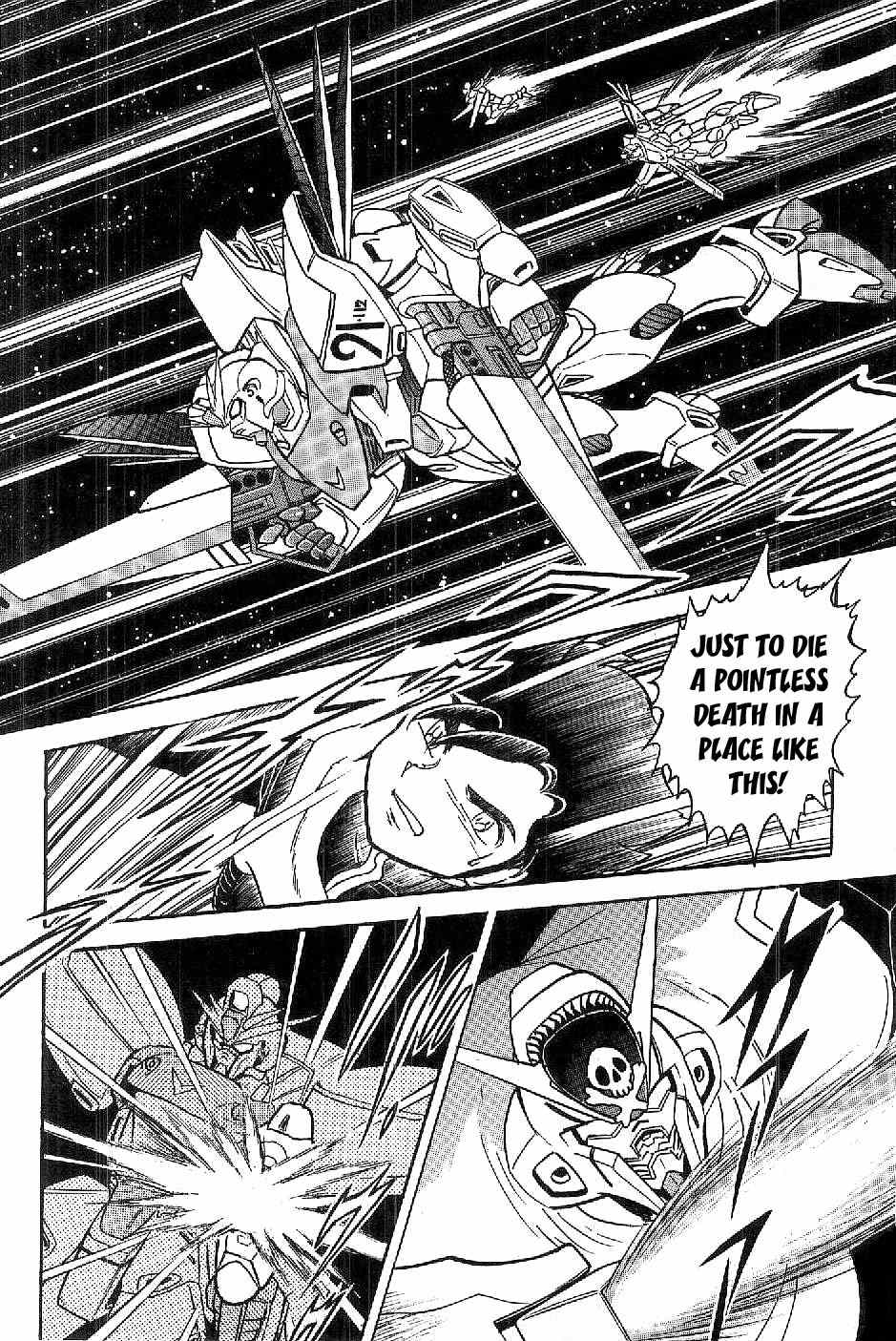 Mobile Suit Crossbone Gundam Chapter 16 page 17 - Chapter 16: Crossbone Gundam vs F91 (1)