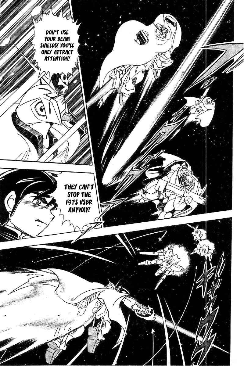 Mobile Suit Crossbone Gundam Chapter 16 page 18 - Chapter 16: Crossbone Gundam vs F91 (1)