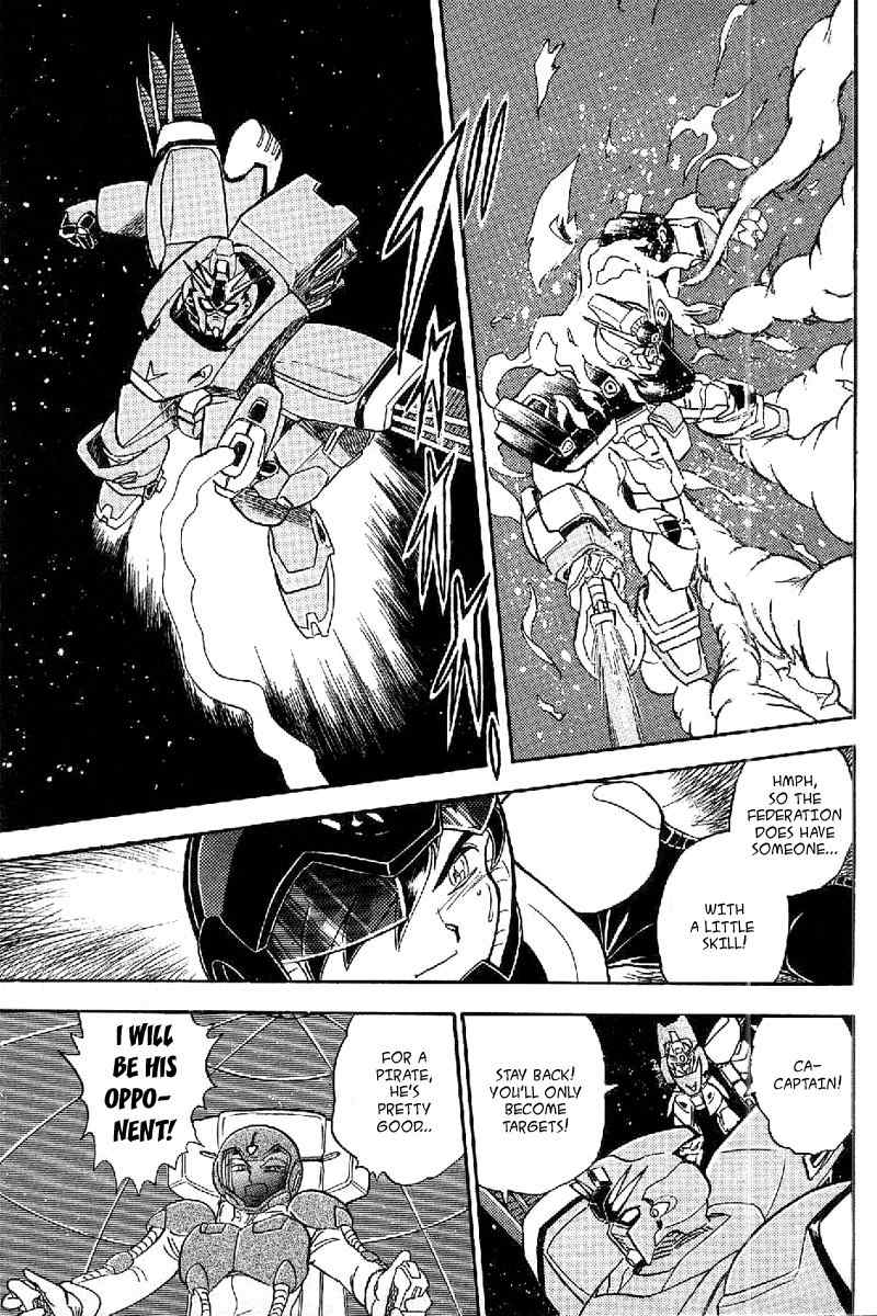Mobile Suit Crossbone Gundam Chapter 16 page 24 - Chapter 16: Crossbone Gundam vs F91 (1)