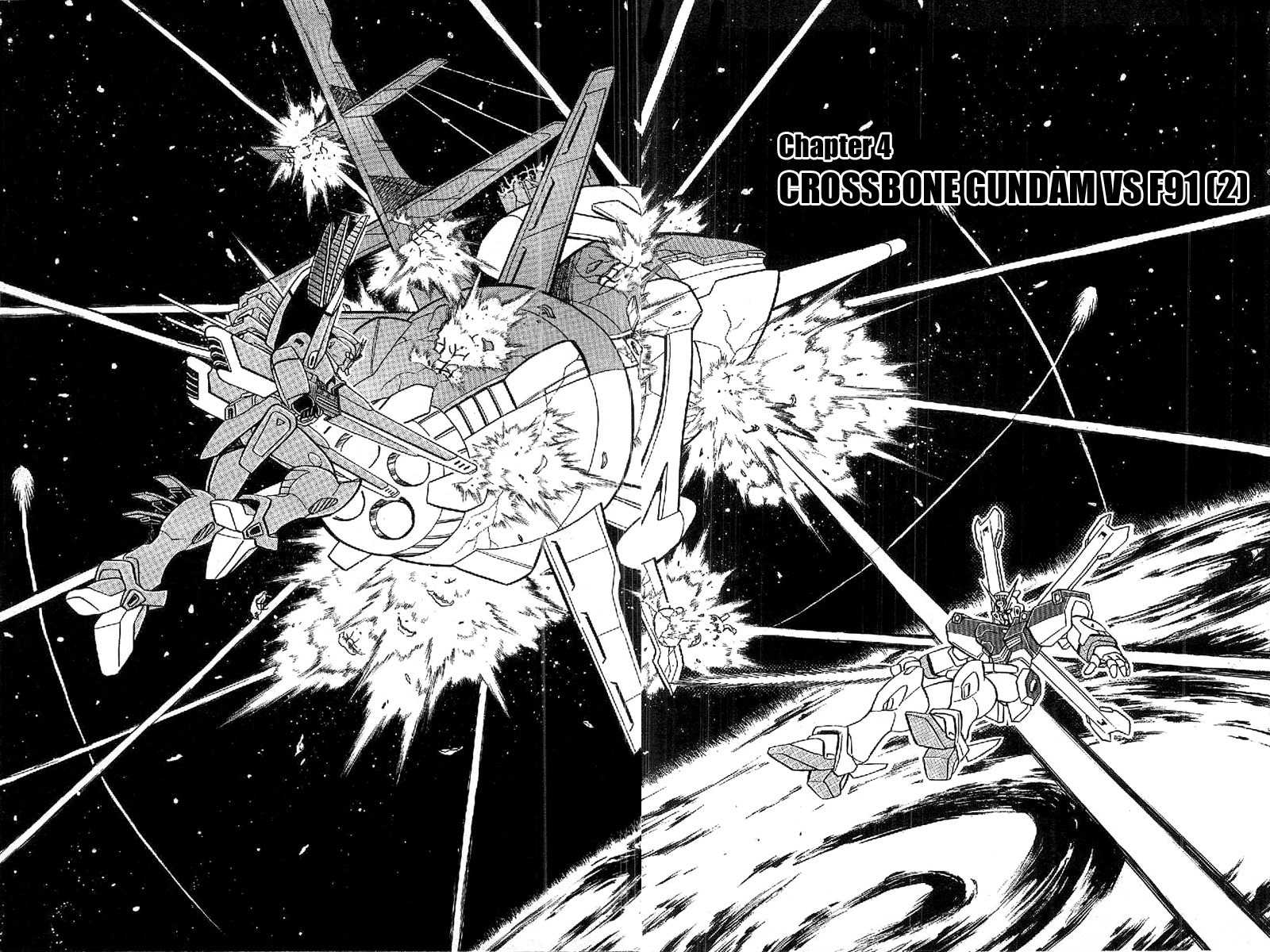 Mobile Suit Crossbone Gundam Chapter 17 page 1 - Chapter 17: Crossbone Gundam vs F91 (2)
