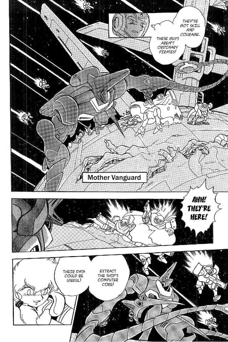 Mobile Suit Crossbone Gundam Chapter 17 page 12 - Chapter 17: Crossbone Gundam vs F91 (2)