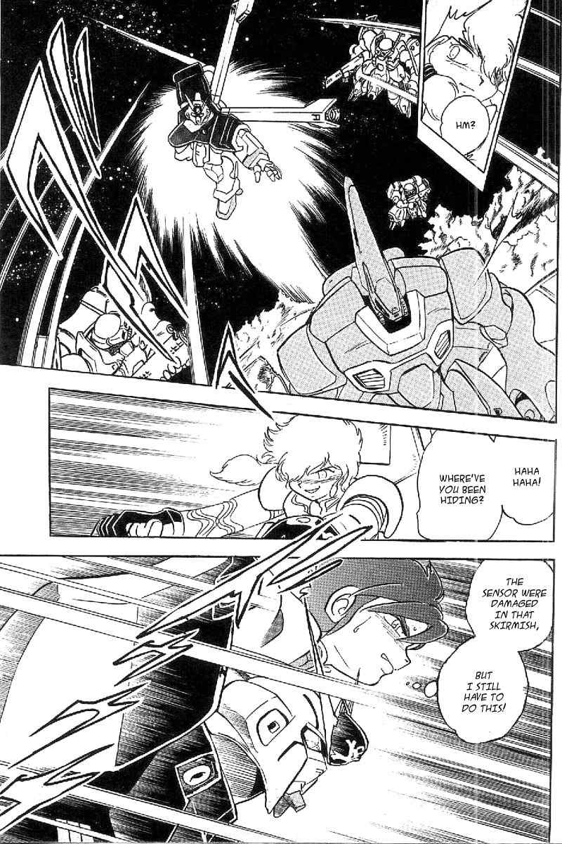 Mobile Suit Crossbone Gundam Chapter 17 page 13 - Chapter 17: Crossbone Gundam vs F91 (2)