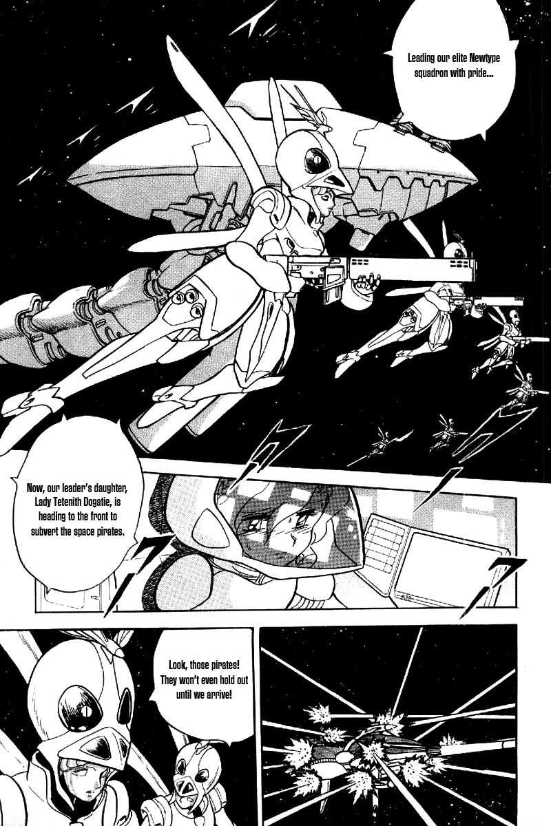 Mobile Suit Crossbone Gundam Chapter 18 page 10 - Chapter 18: The Raging X3