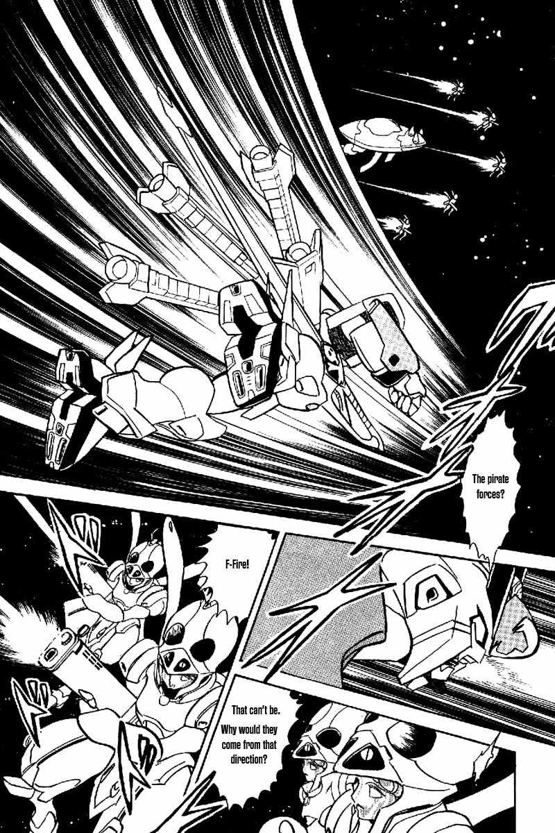 Mobile Suit Crossbone Gundam Chapter 18 page 14 - Chapter 18: The Raging X3