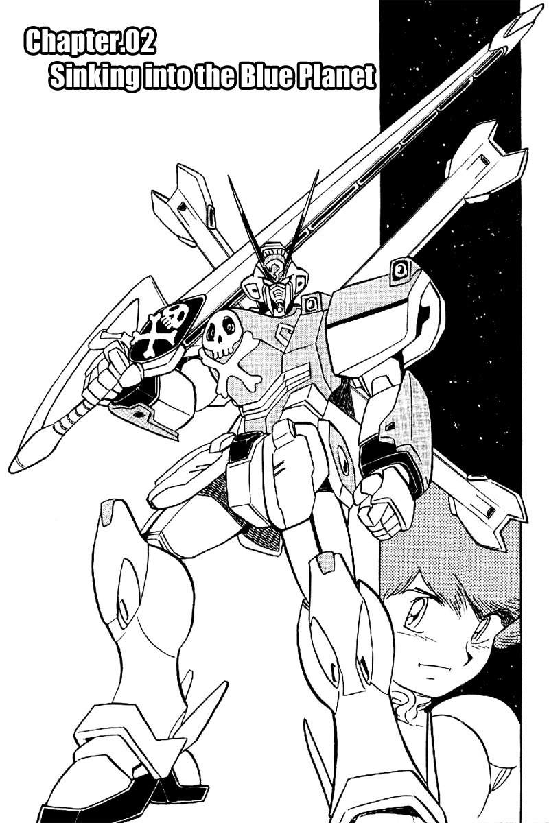 Mobile Suit Crossbone Gundam Chapter 19 page 1 - Chapter 19: Sinking into the Blue Planet