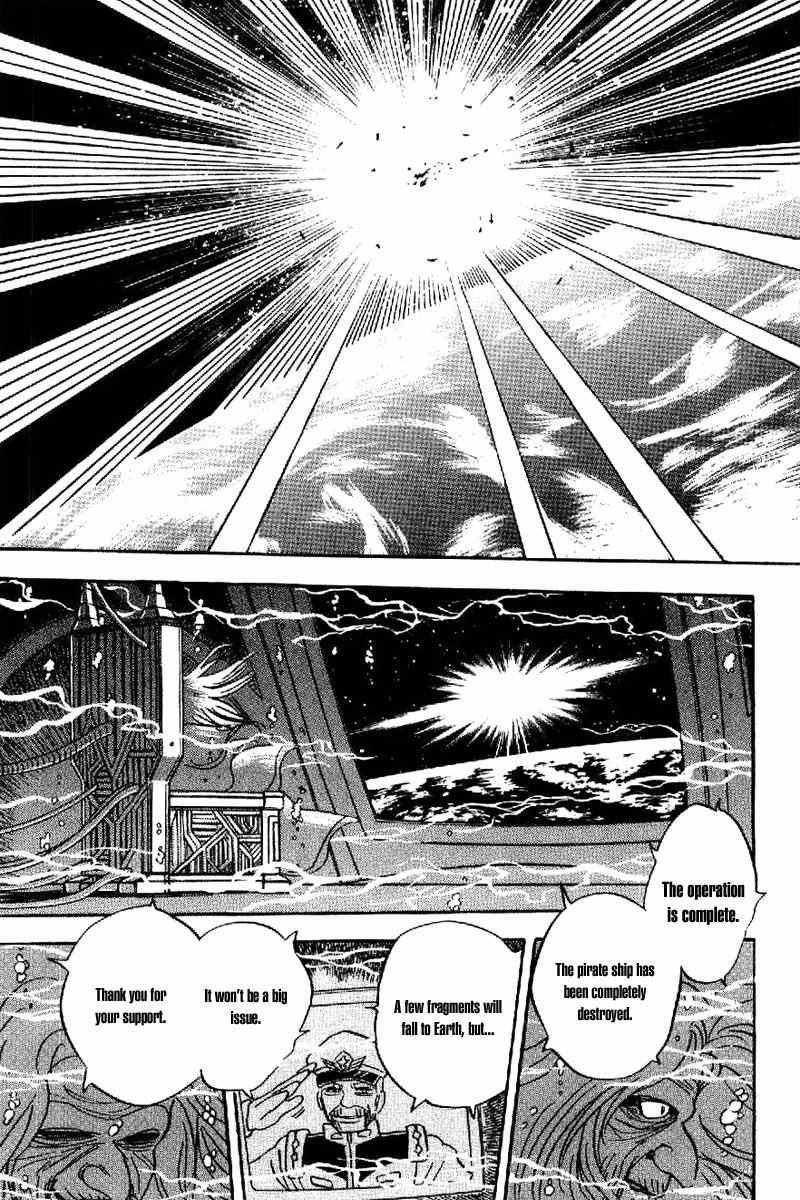 Mobile Suit Crossbone Gundam Chapter 19 page 28 - Chapter 19: Sinking into the Blue Planet