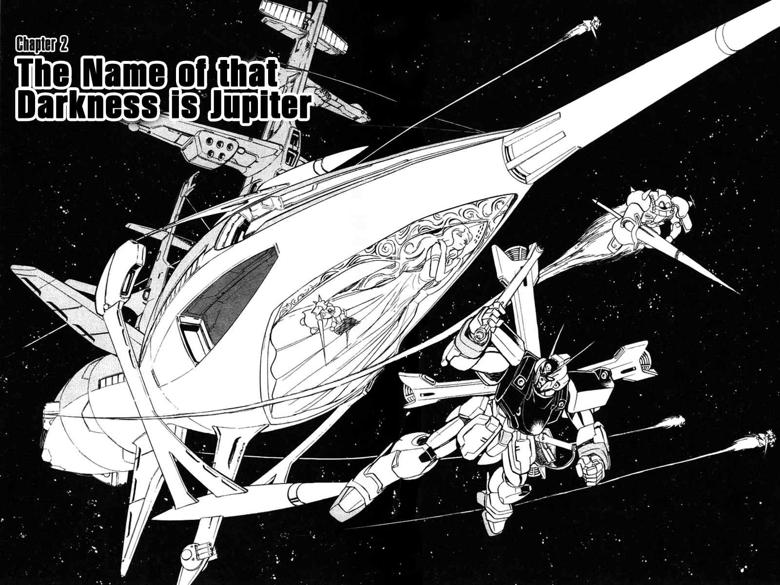 Mobile Suit Crossbone Gundam Chapter 2 page 4 - Chapter 2: The Name of that Darkness is Jupiter