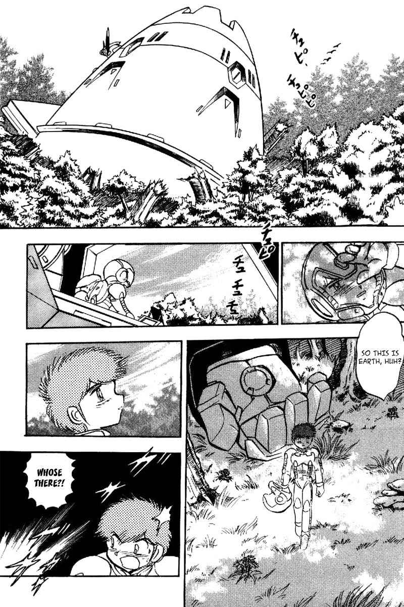 Mobile Suit Crossbone Gundam Chapter 20 page 1 - Chapter 20: Thinking in the Forest
