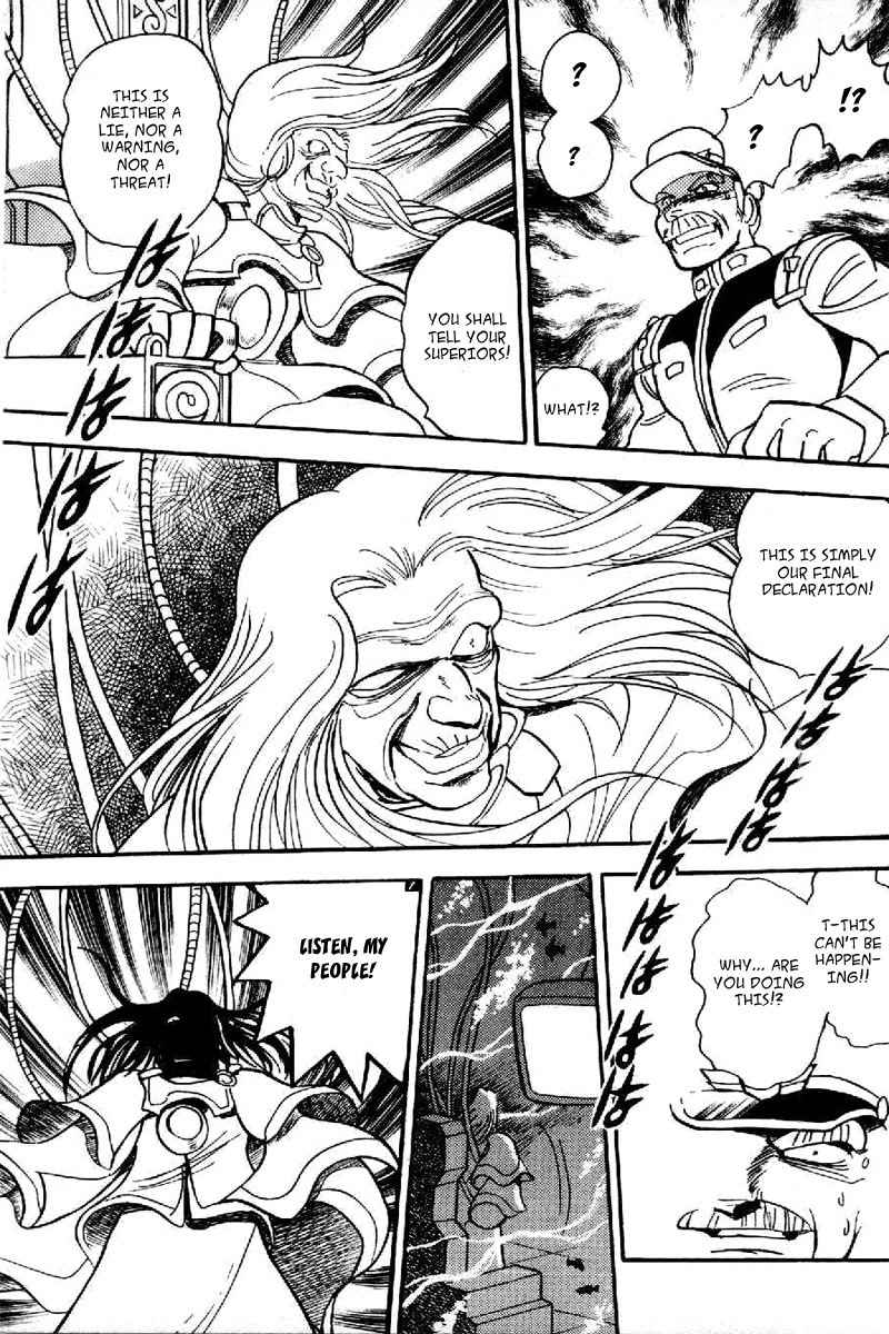 Mobile Suit Crossbone Gundam Chapter 20 page 21 - Chapter 20: Thinking in the Forest