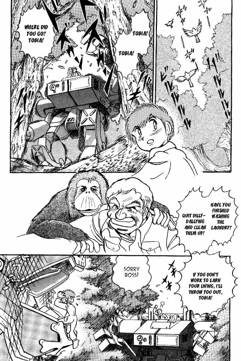 Mobile Suit Crossbone Gundam Chapter 20 page 4 - Chapter 20: Thinking in the Forest