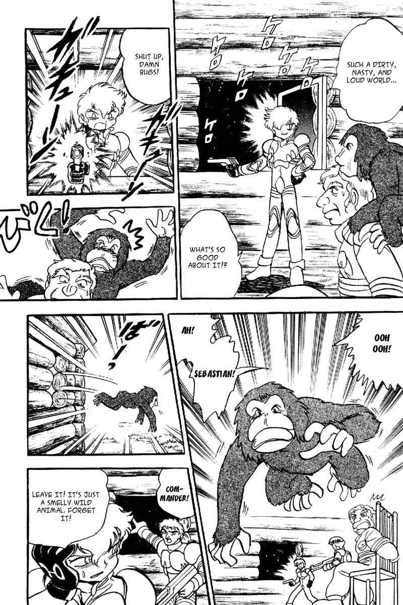 Mobile Suit Crossbone Gundam Chapter 21 page 10 - Chapter 21: The Fierce Green Battlefield