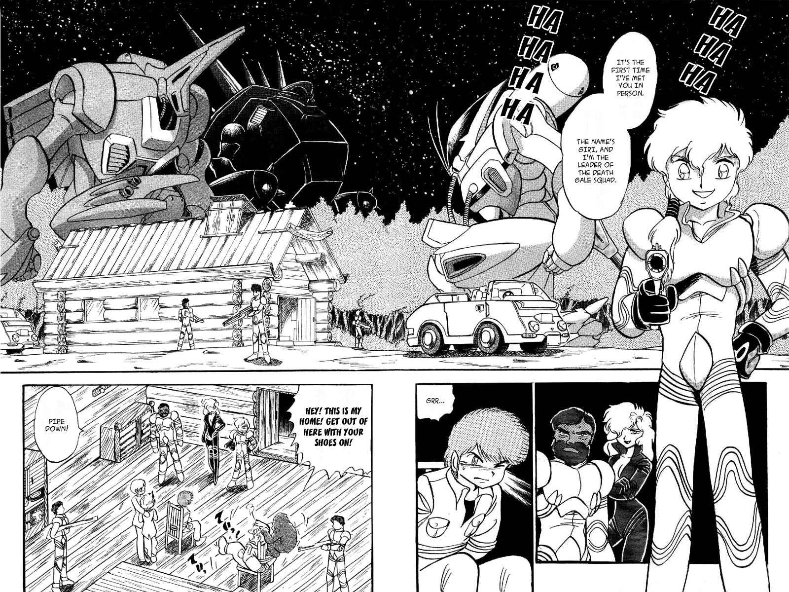 Mobile Suit Crossbone Gundam Chapter 21 page 2 - Chapter 21: The Fierce Green Battlefield