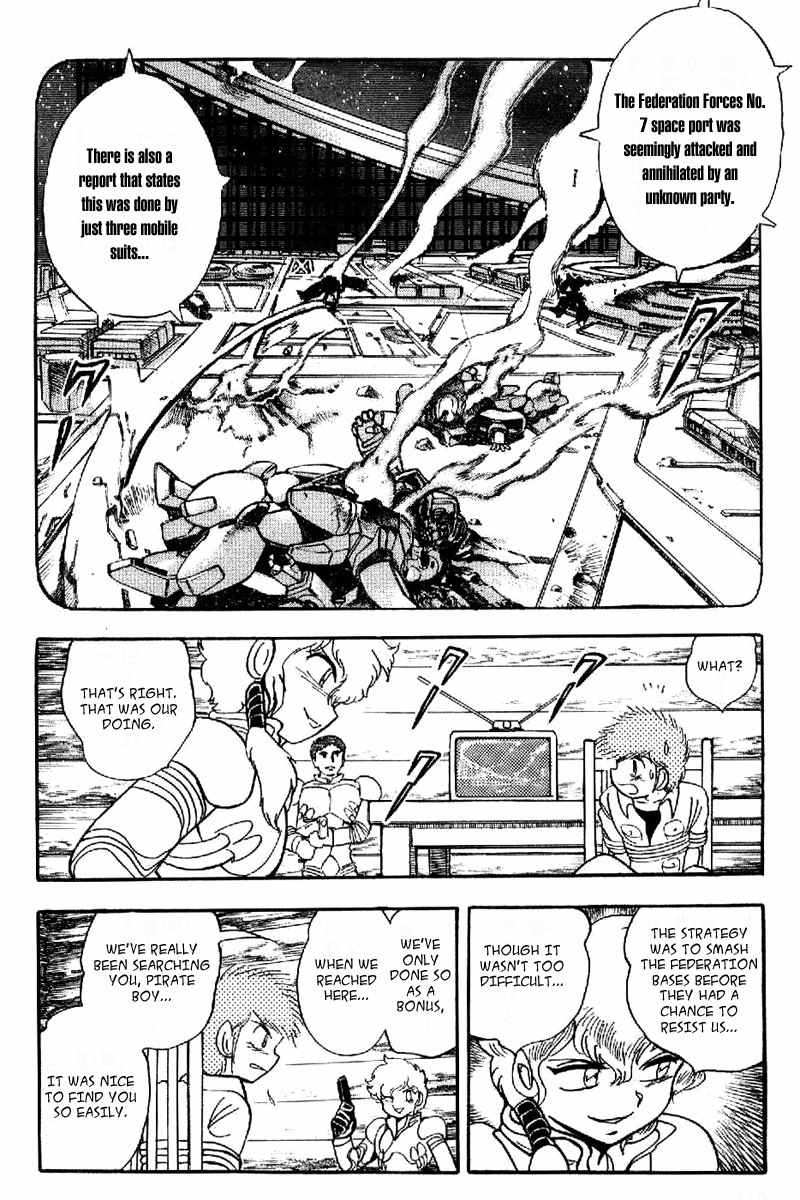 Mobile Suit Crossbone Gundam Chapter 21 page 3 - Chapter 21: The Fierce Green Battlefield