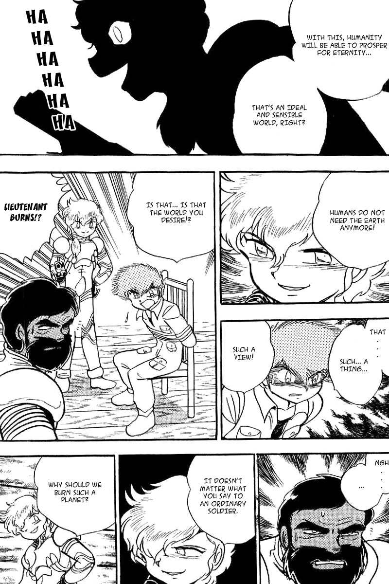 Mobile Suit Crossbone Gundam Chapter 21 page 9 - Chapter 21: The Fierce Green Battlefield