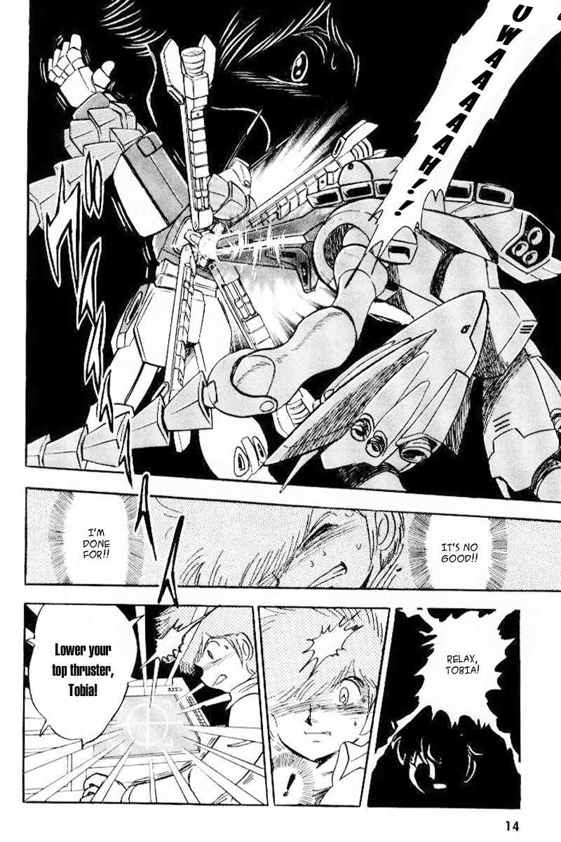 Mobile Suit Crossbone Gundam Chapter 23 page 13 - Chapter 23: Do the Winds of Death Blow on Earth? (2)