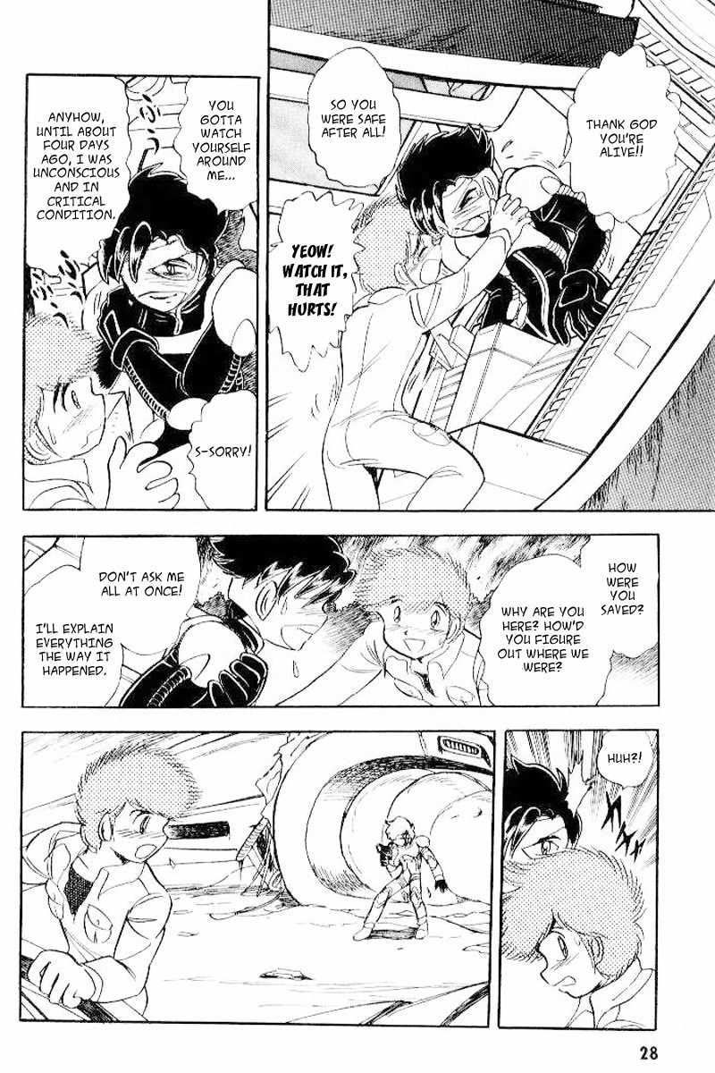 Mobile Suit Crossbone Gundam Chapter 23 page 27 - Chapter 23: Do the Winds of Death Blow on Earth? (2)