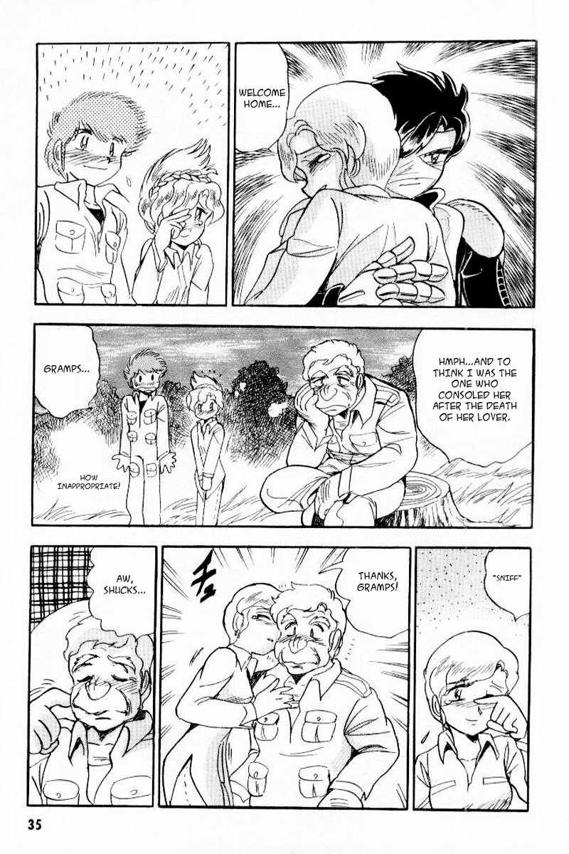 Mobile Suit Crossbone Gundam Chapter 23 page 34 - Chapter 23: Do the Winds of Death Blow on Earth? (2)