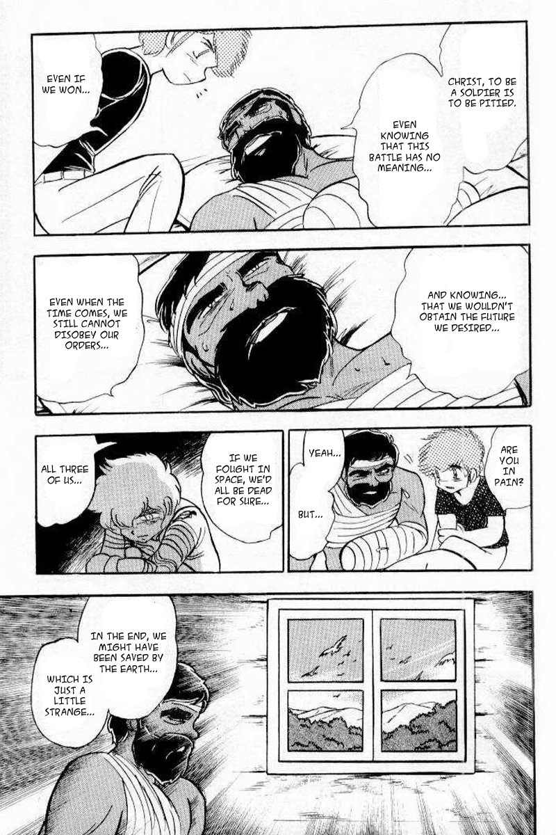 Mobile Suit Crossbone Gundam Chapter 23 page 36 - Chapter 23: Do the Winds of Death Blow on Earth? (2)