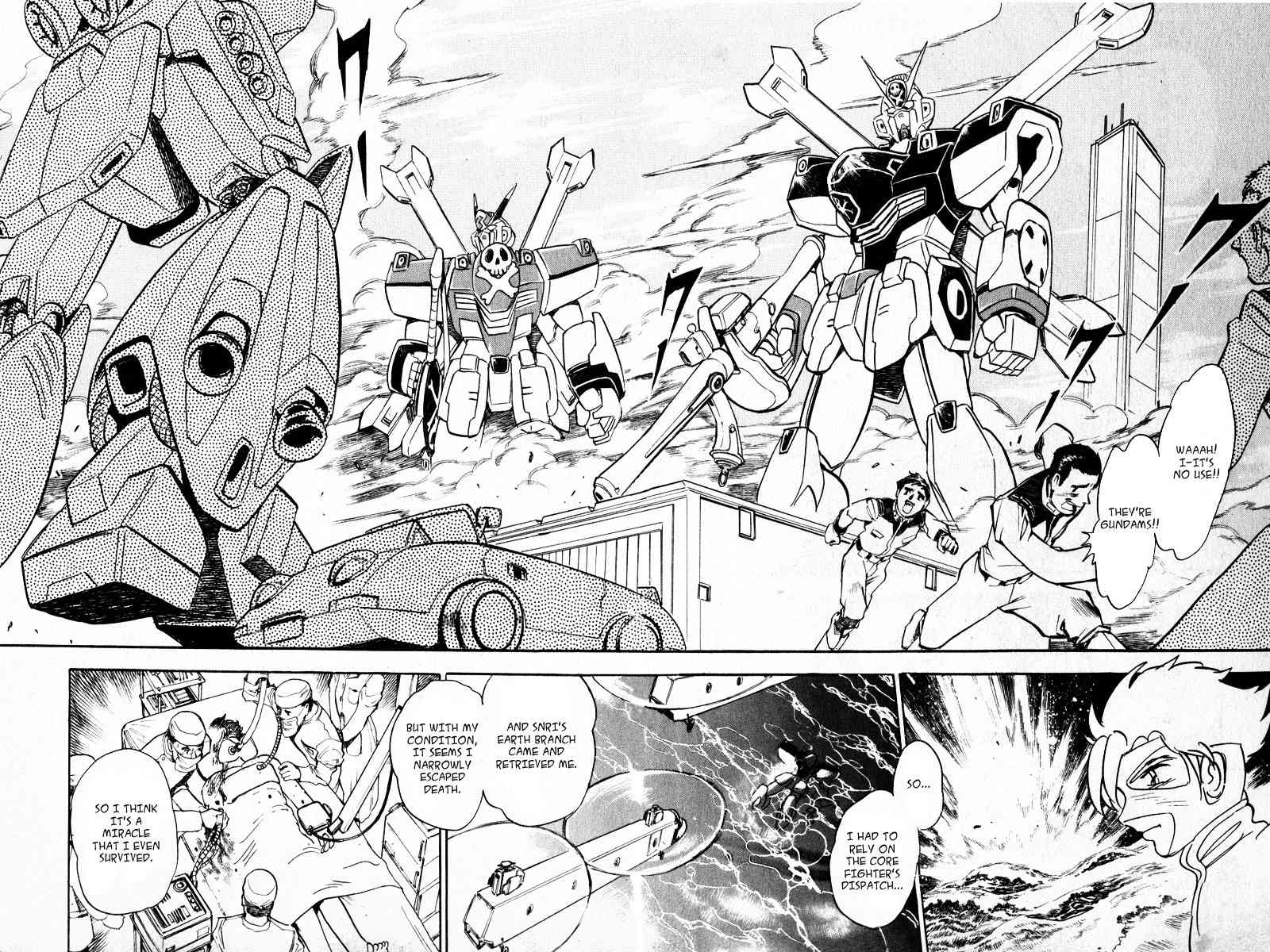 Mobile Suit Crossbone Gundam Chapter 24 page 13 - Chapter 24: The Day we became Shooting Stars