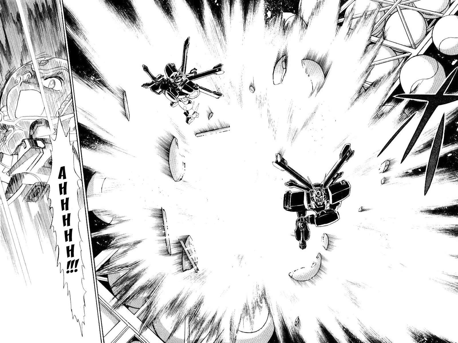 Mobile Suit Crossbone Gundam Chapter 25 page 13 - Chapter 25: Burning Space