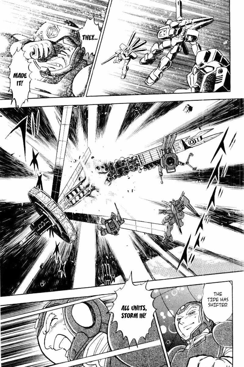Mobile Suit Crossbone Gundam Chapter 25 page 15 - Chapter 25: Burning Space