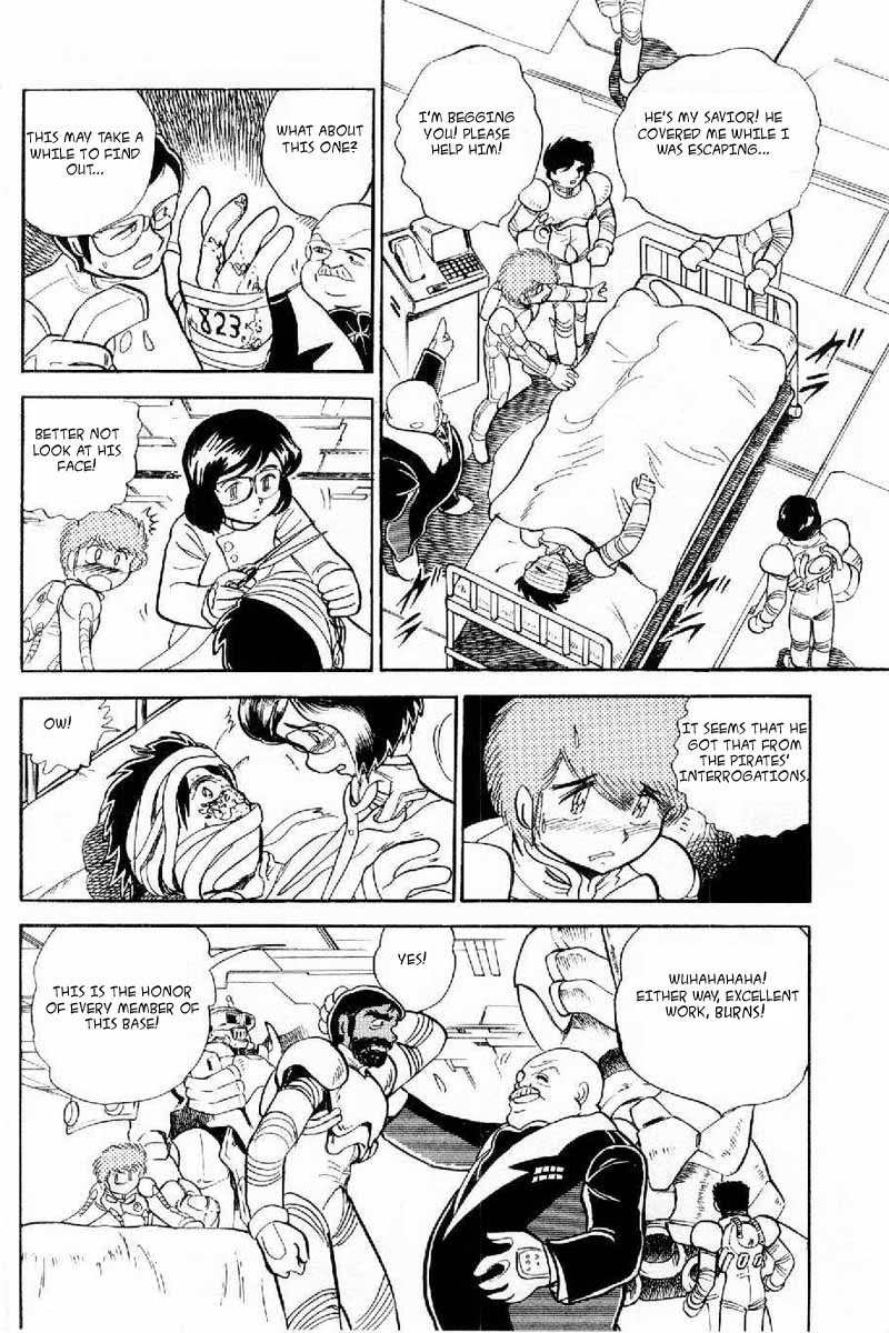 Mobile Suit Crossbone Gundam Chapter 4 page 13 - Chapter 4: Into the Empire