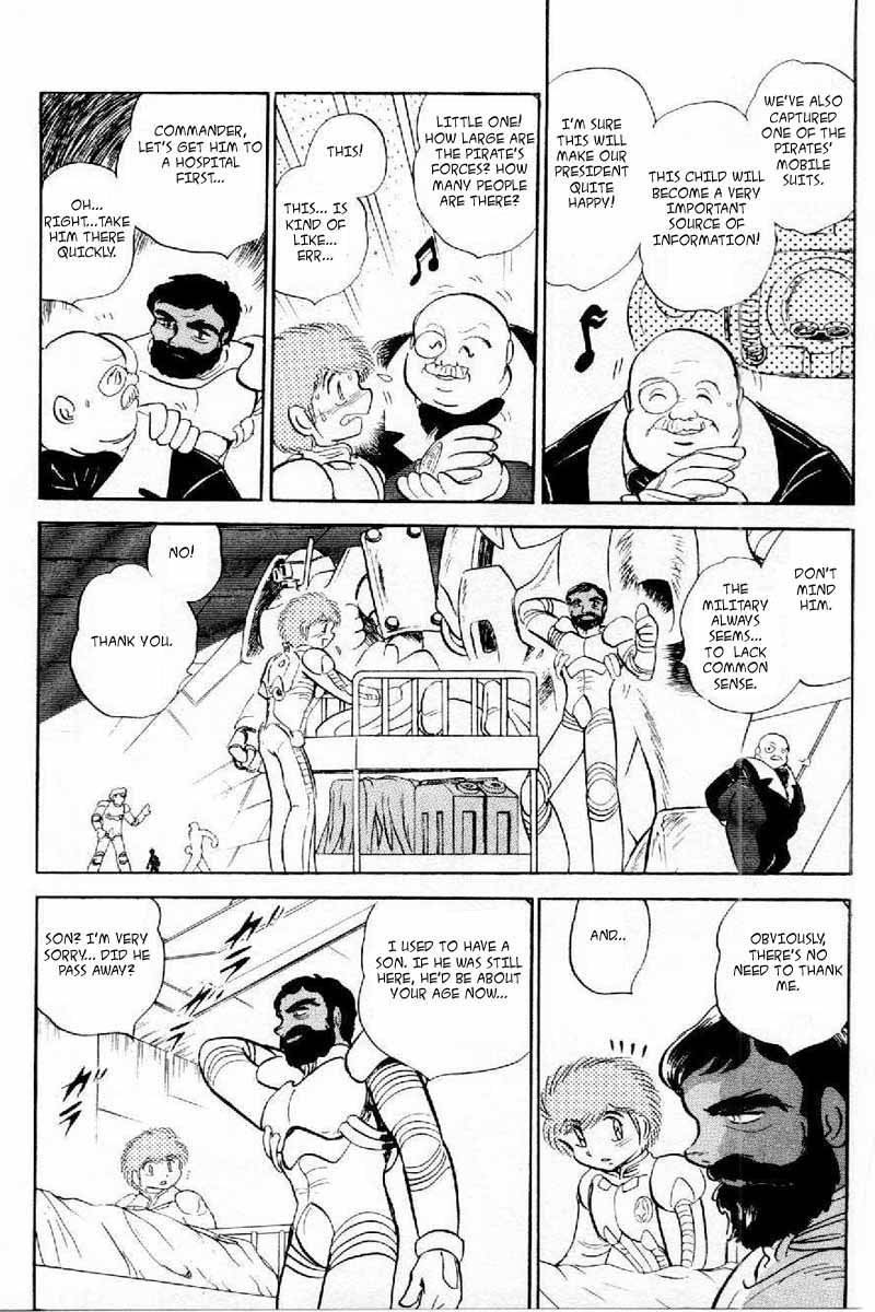 Mobile Suit Crossbone Gundam Chapter 4 page 14 - Chapter 4: Into the Empire