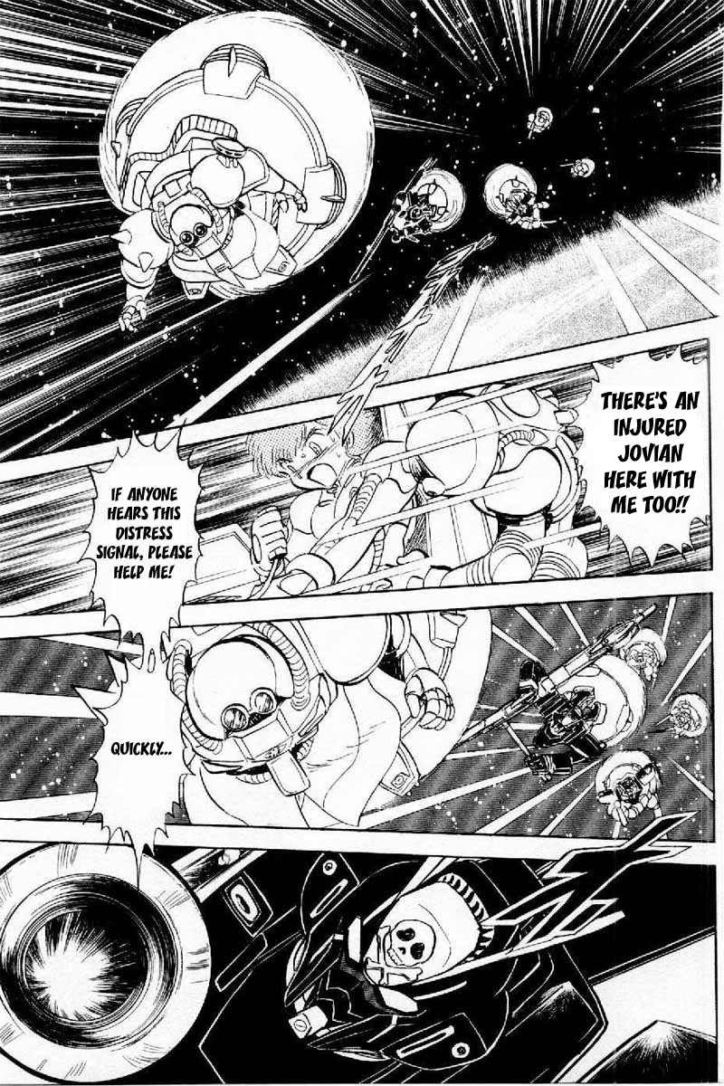 Mobile Suit Crossbone Gundam Chapter 4 page 3 - Chapter 4: Into the Empire
