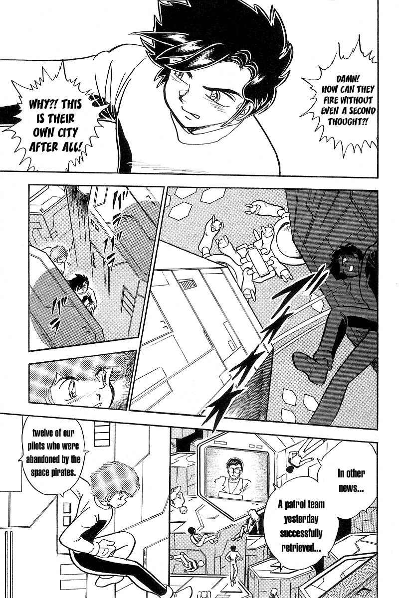 Mobile Suit Crossbone Gundam Chapter 5 page 13 - Chapter 5: Escape (1)