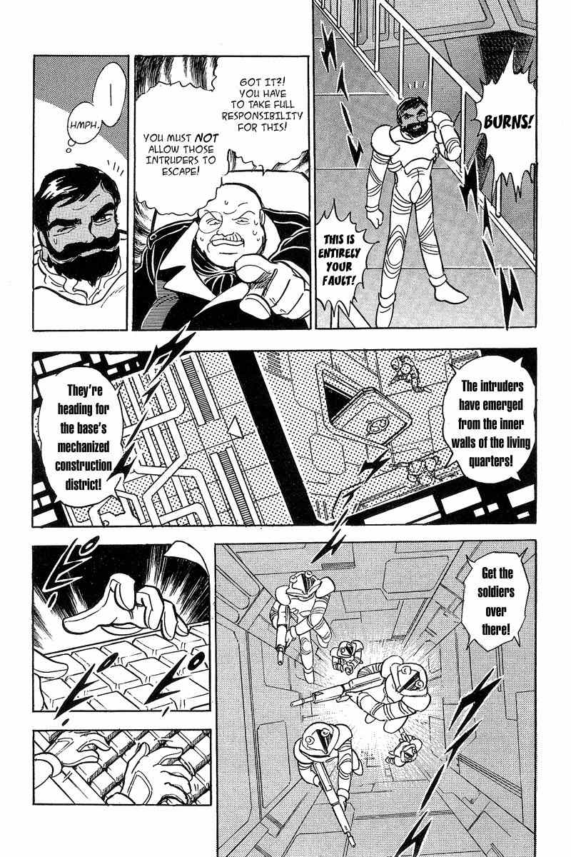 Mobile Suit Crossbone Gundam Chapter 5 page 19 - Chapter 5: Escape (1)