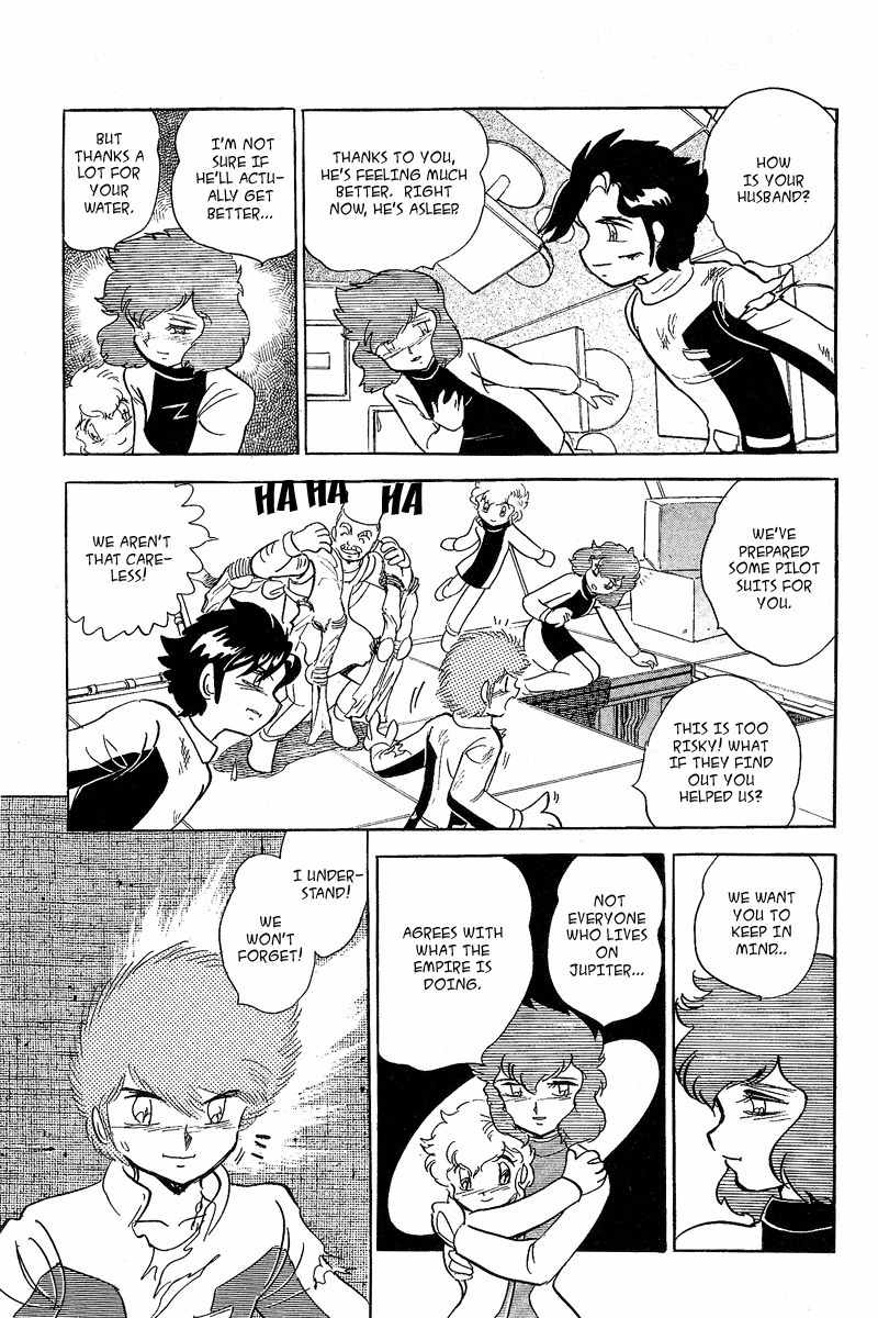 Mobile Suit Crossbone Gundam Chapter 5 page 37 - Chapter 5: Escape (1)
