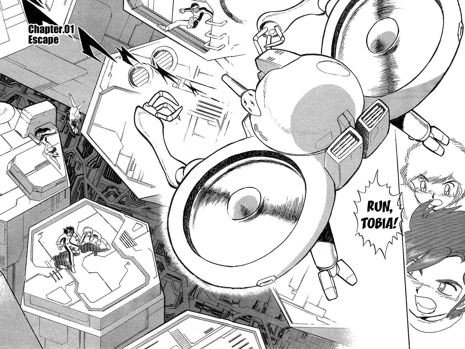 Mobile Suit Crossbone Gundam Chapter 5 page 9 - Chapter 5: Escape (1)