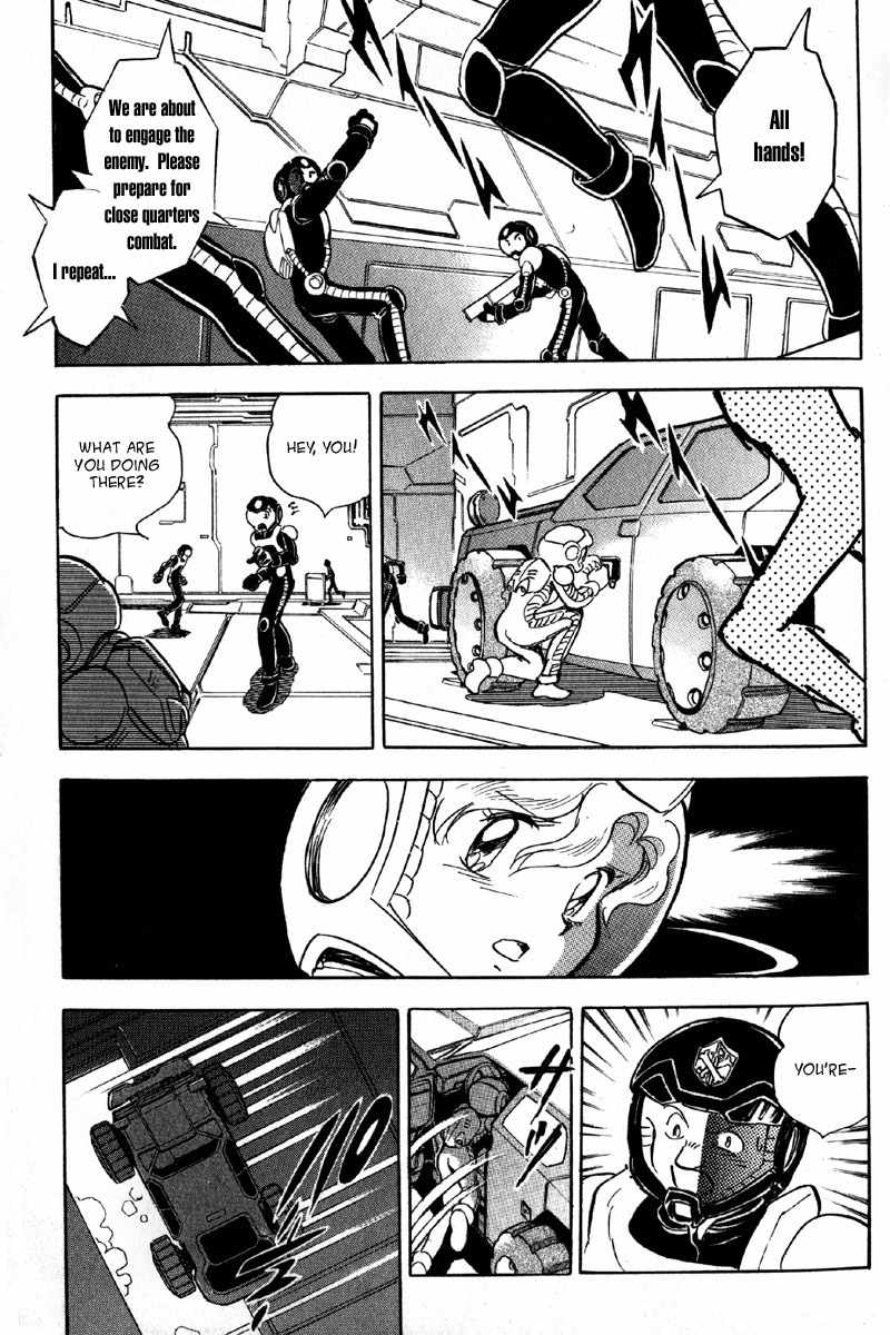 Mobile Suit Crossbone Gundam Chapter 8 page 34 - Chapter 8: The Defense Line Breakthrough Operation