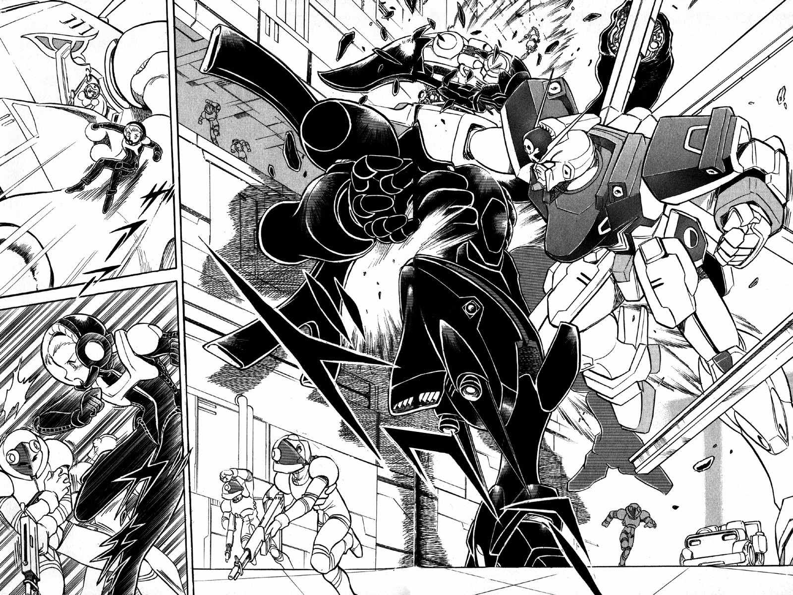 Mobile Suit Crossbone Gundam Chapter 8 page 37 - Chapter 8: The Defense Line Breakthrough Operation