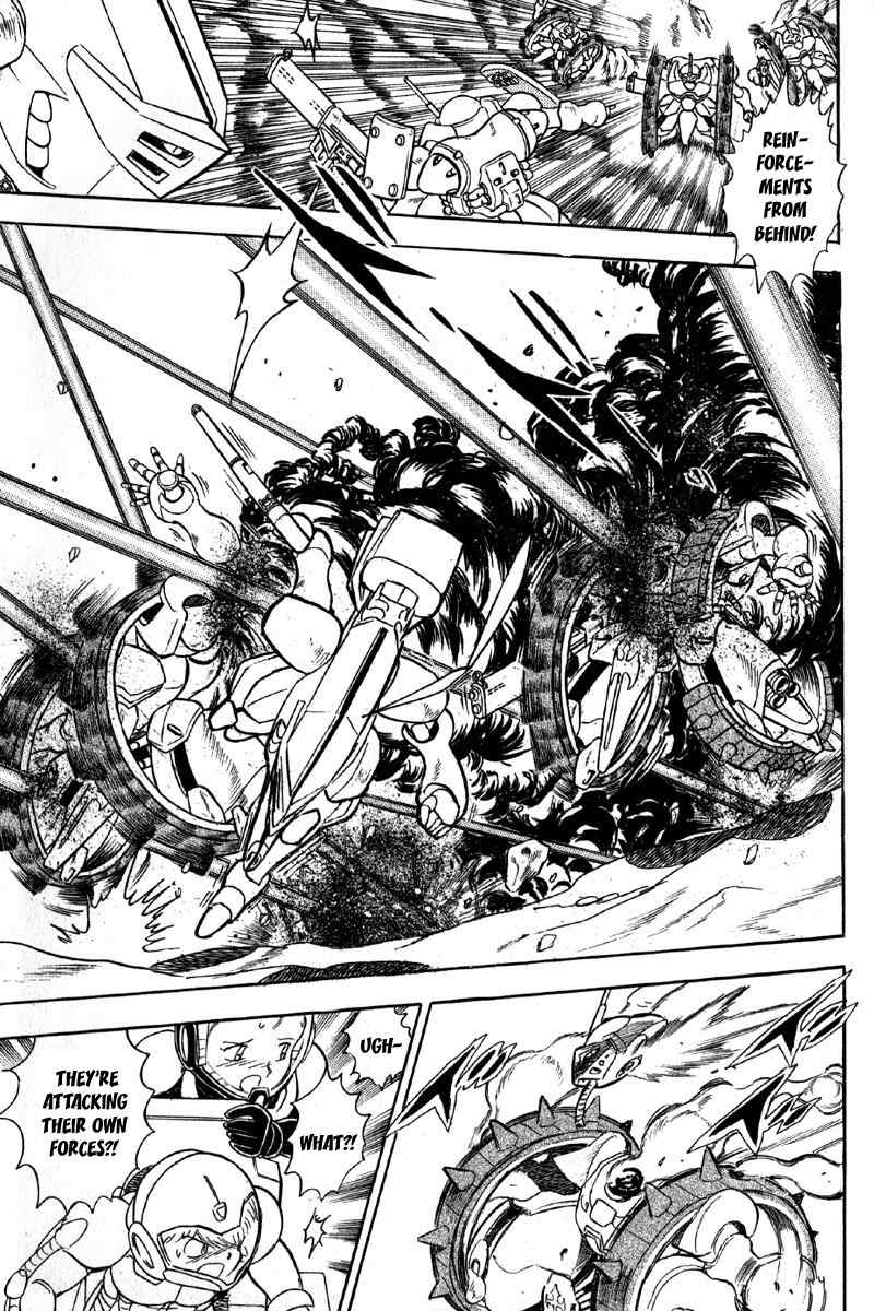 Mobile Suit Crossbone Gundam Chapter 8 page 4 - Chapter 8: The Defense Line Breakthrough Operation