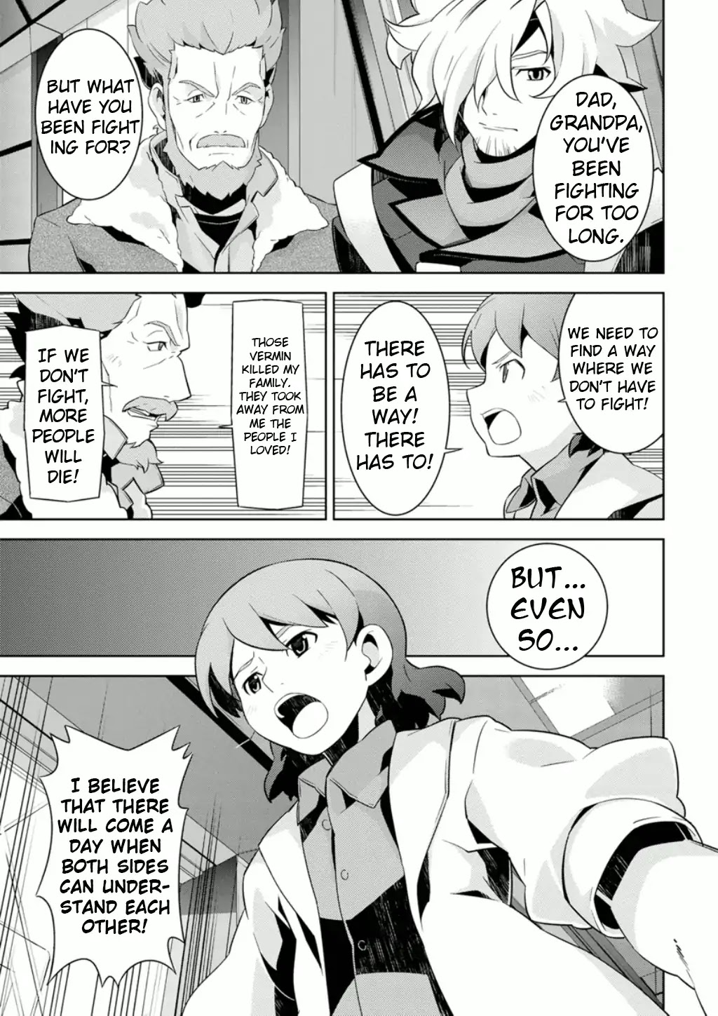 Mobile Suit Gundam AGE - Final Evolution Chapter 2 page 34 - Chapter 2: Diverging Roads