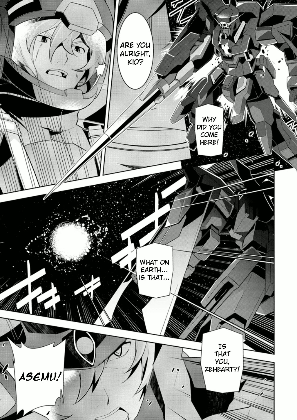 Mobile Suit Gundam AGE - Final Evolution Chapter 3 page 16 - Chapter 3: Life Scattered on the Blue Planet