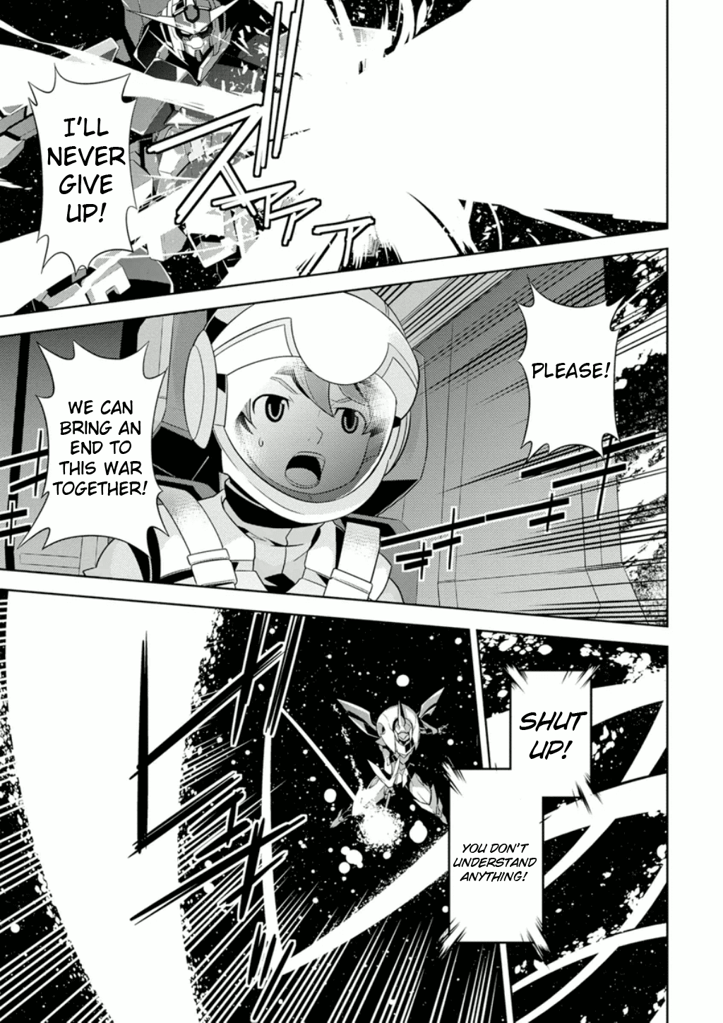 Mobile Suit Gundam AGE - Final Evolution Chapter 3 page 18 - Chapter 3: Life Scattered on the Blue Planet