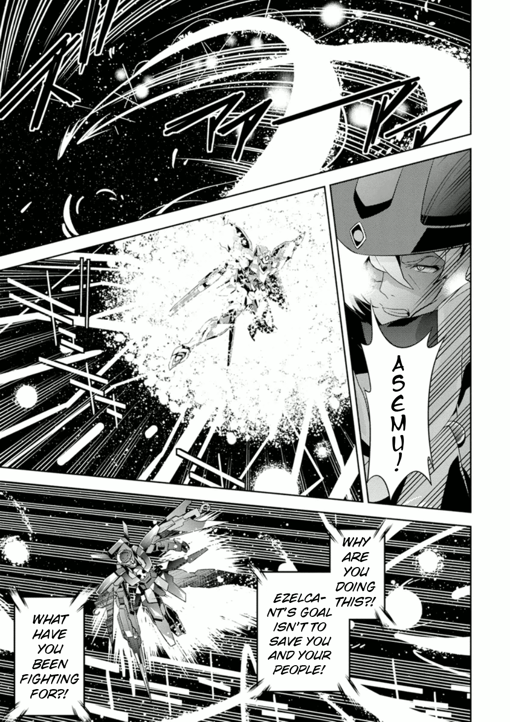 Mobile Suit Gundam AGE - Final Evolution Chapter 3 page 22 - Chapter 3: Life Scattered on the Blue Planet