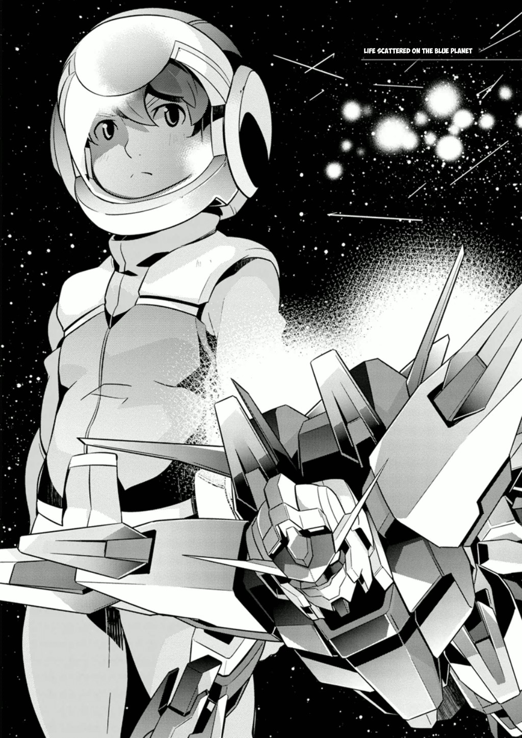 Mobile Suit Gundam AGE - Final Evolution Chapter 3 page 3 - Chapter 3: Life Scattered on the Blue Planet