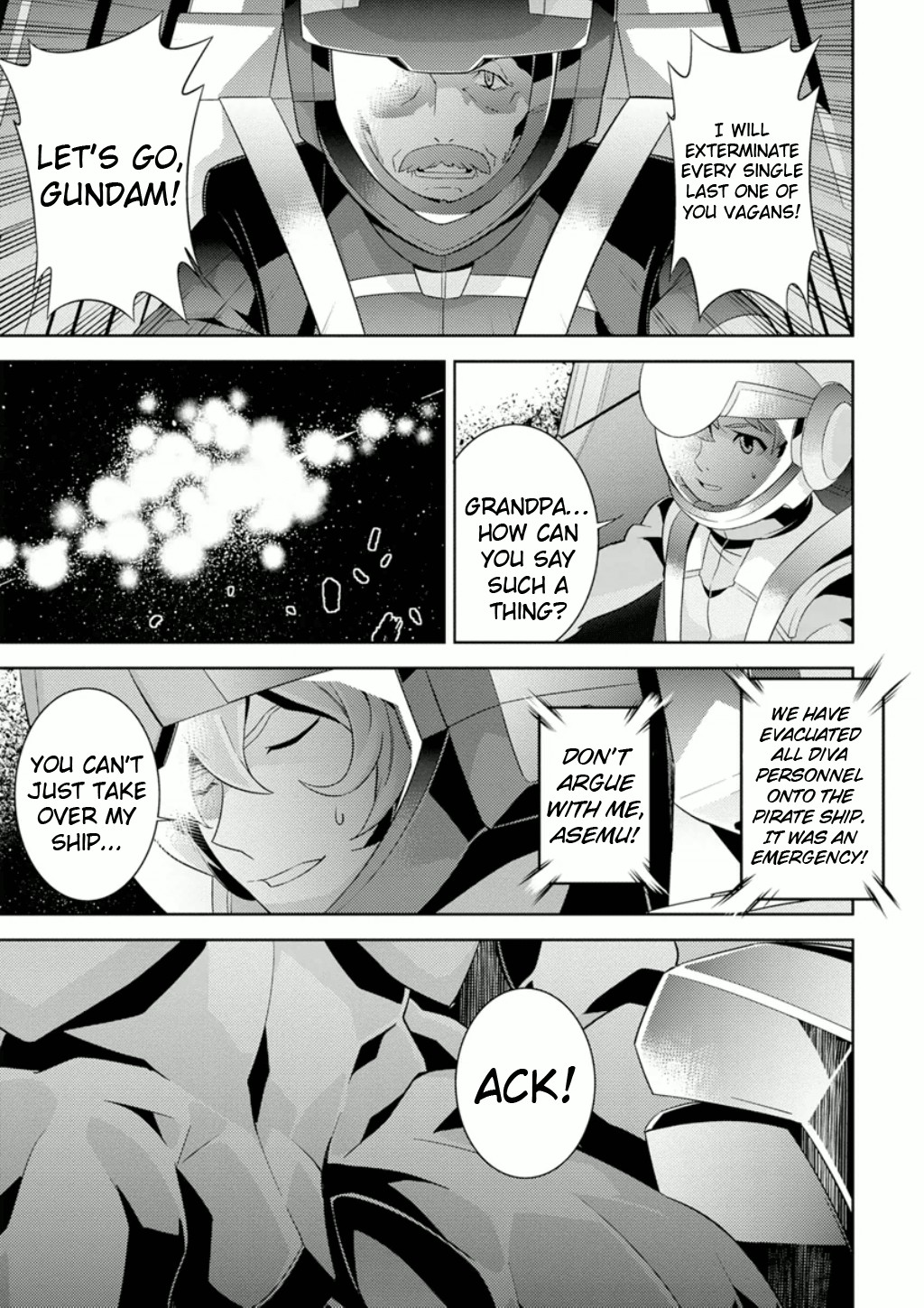 Mobile Suit Gundam AGE - Final Evolution Chapter 3 page 30 - Chapter 3: Life Scattered on the Blue Planet