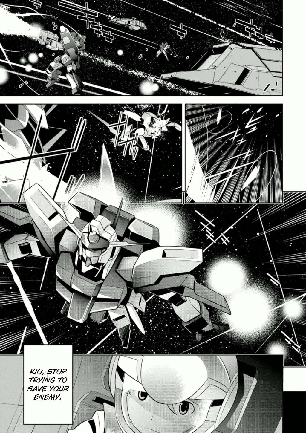 Mobile Suit Gundam AGE - Final Evolution Chapter 3 page 6 - Chapter 3: Life Scattered on the Blue Planet