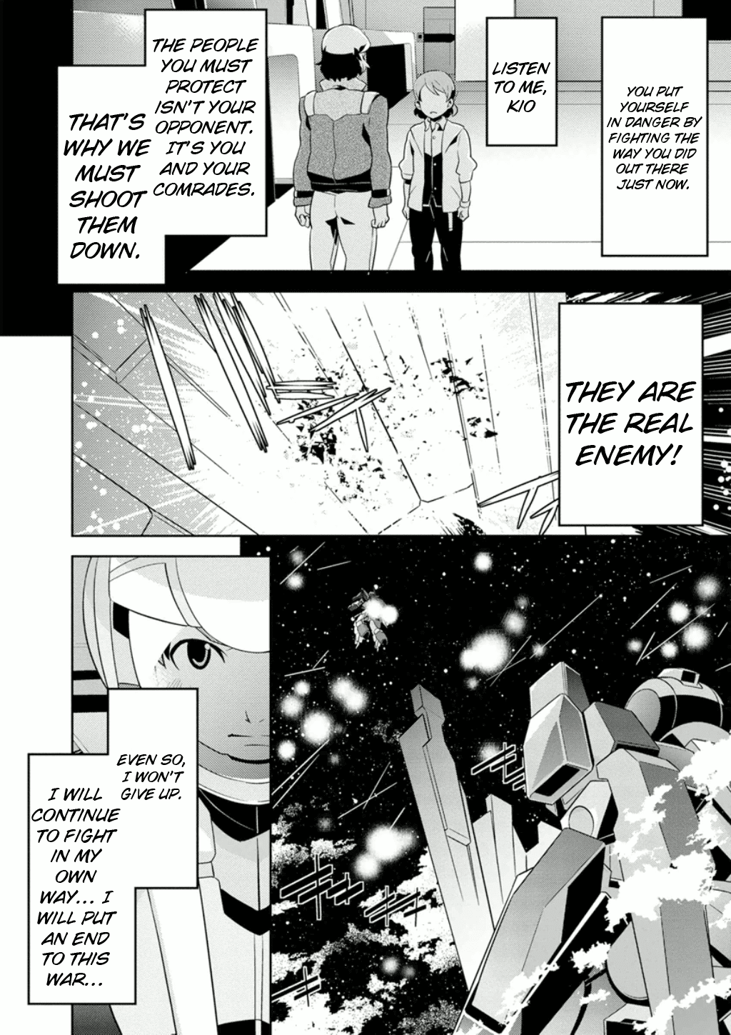 Mobile Suit Gundam AGE - Final Evolution Chapter 3 page 7 - Chapter 3: Life Scattered on the Blue Planet